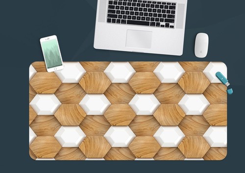 Hexagonal board texture - 4,