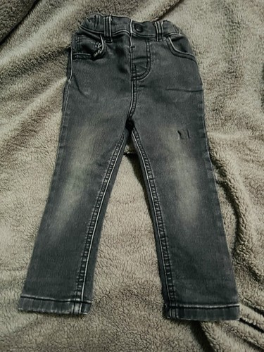 Boys light black jeans - black, age
