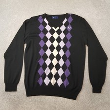 Fred Perry Mens Jumper Large