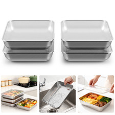 4x Food Storage Box Container