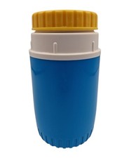 Vintage Bluebird Flask Blue