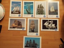 Good Lot Cutty Sark Tall Ships Race Postcards 1986 Newcastle Bremerhaven Chada