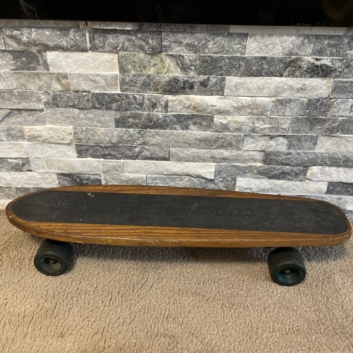 Vintage wooden skateboard - vintage,
