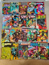 Marvel Comic Epic book Vintage old x20 bundle 80's 90's X-Men Deadstar Warheads