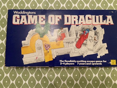 Vintage board game dracula - vintage,