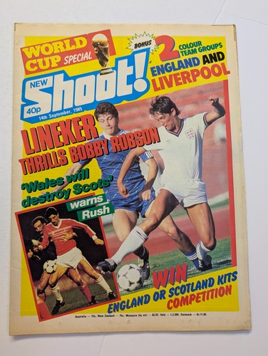 Shoot magazine comic 14th - shoot, comic,