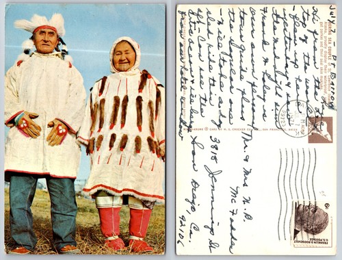 Inuit couple traditional - couple,