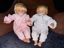 1990 IRWIN TWIN BOY & GIRL DOLLS, FULLY WORKING, EXCELLENT CONDITION! REBORN 