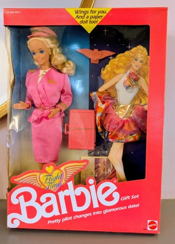 Vintage barbie 1989 flight - vintage,