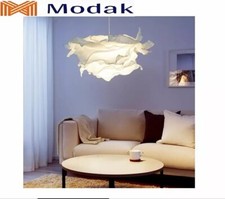 1 IKEA NEW KRUSNING Pendant Lamp Shade White Paper 85cm 502.599.21 PUP10