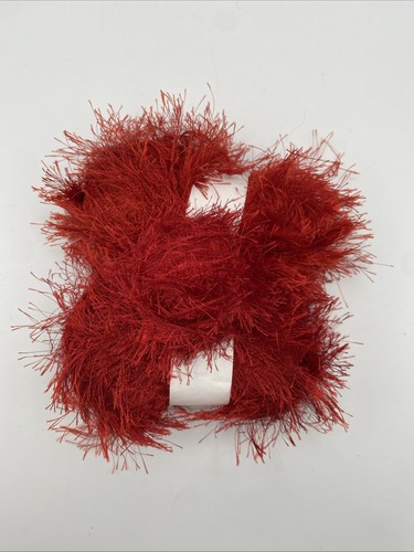 Red eyelash fashion - eyelash, knitting