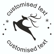 Personalised Christmas Rubber