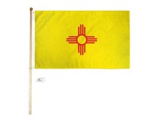 5 Foot Wooden Flag Pole Kit