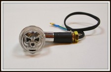4 Pcs - Black Skull Headlight