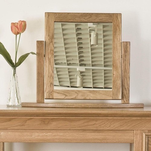 Solid oak dressing table - oak,