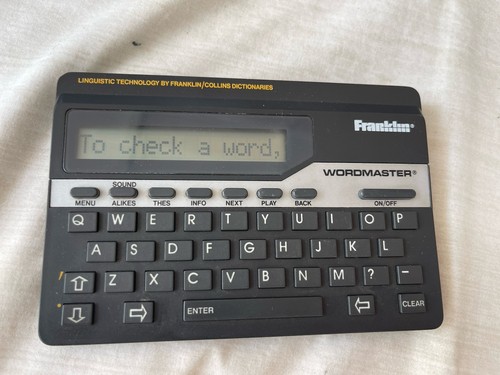Franklin wordmaster vintage - franklin,