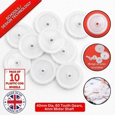 Pack of 10, 40mm Dia Plastic