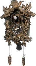 Chiming Cookoo Clock Brown