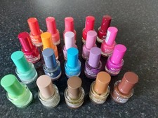 JOB LOT OF 20 BOTTLES OF STRANDED HIGH MAINTENANCE NAIL POLISH RANDOM COLOURS