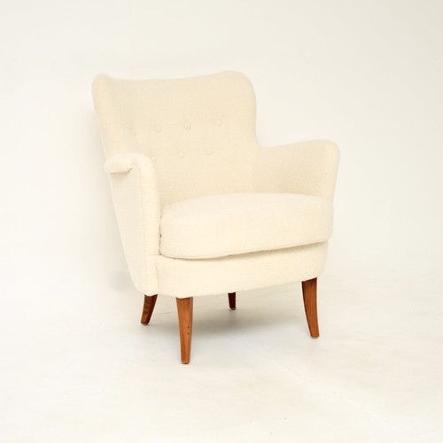 Vintage swedish armchair - vintage,