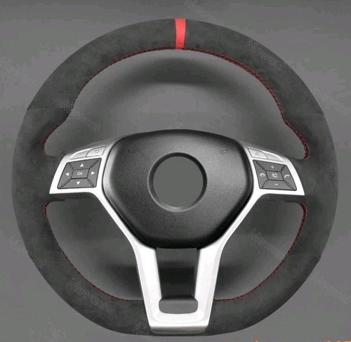 Alcantara steering wheel cover - steering,