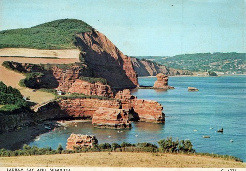 England postcard ladram - england,