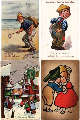 Lewin artist signed humor - lewin,