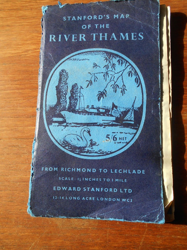 1961 map the - the, thames
