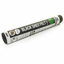 Shed Felt IKO Roofing Black Mineral Finish Kennel Hutch 5m 4m 3m 2m 1m  x1m wide