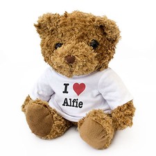 NEW - I LOVE ALFIE - Teddy