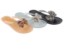 Womens Flat Jelly Sandals