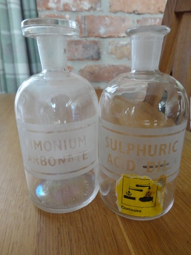 Vintage etched chemistry - vintage,
