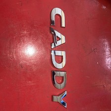 VW (2003-2021) Caddy Rear Tailgate Badge Letters Emblem Chrome 2K5853687 loose 