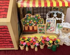Sylvanian Families May Blossom Village Florist Shop Spares TOMY Vintage