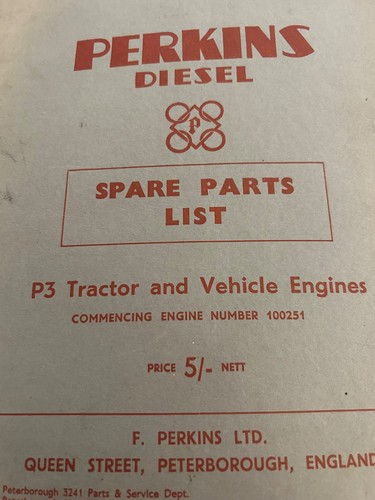 Vintage perkins tractor - perkins,