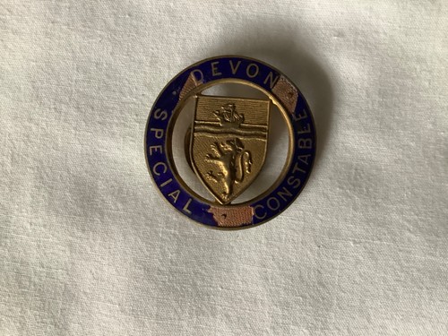 Devon special constable enamel - devon,