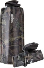 Vapur Eclipse Flexible Water Bottle - with Carabiner, (23 oz) - Mossy USA