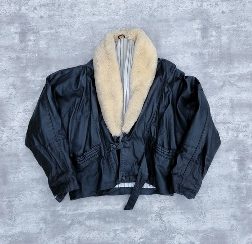 Vintage 80s italian leather - vintage,