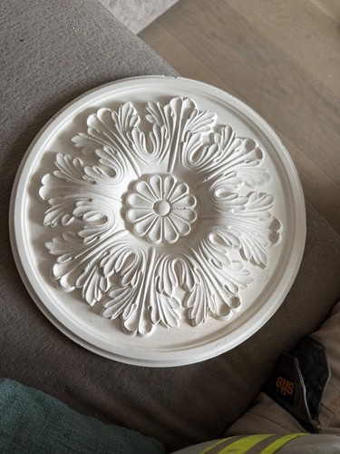 Ceiling rose plaster - ceiling,