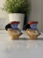 Vintage Lustreware Tuscan Bird