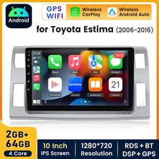 64GB Android For Toyota Estima 2006-2016 Head Unit Car Stereo CarPlay Radio GPS