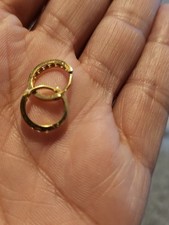 22ct Gold Huggy Hoops