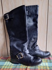 Steve Madden Black Leather