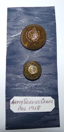 Ww1 army service - army, buttons