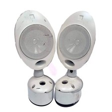 Kef Ci400 50W Uni-Q Elliptical 2-Way Loudspeaker Speakers (Pair) White