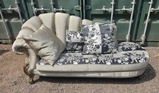 Sofa Couch Elegant Vintage Style Upholstered Living Room Rococco Design