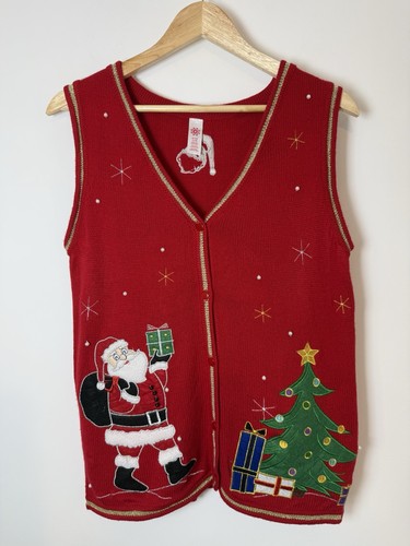 Ugly christmas sweater vest - christmas,