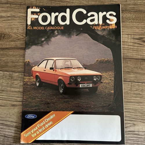 Ford cars brochure magazines - cars,