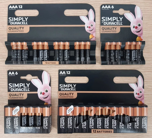 24x duracell aaa - duracell,