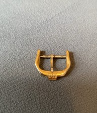 Vintage Gold Plated 14mm Raymond Weil Watch Strap Buckle In Good Condition